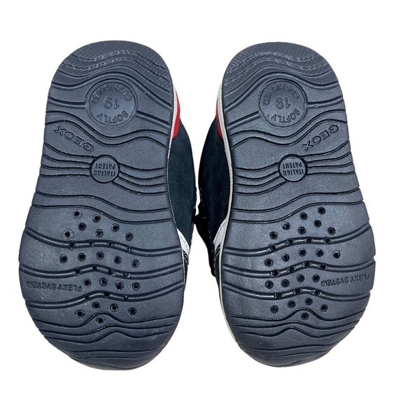 Geox Respira Disney Sneaker Mickey Mouse‎ Duo Monk Straps Baby Boy Blue Size 4 - Picture 8 of 8